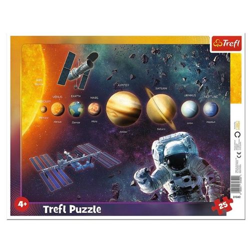 Puzzle Cadre - Système Solaire - 25 Pièces