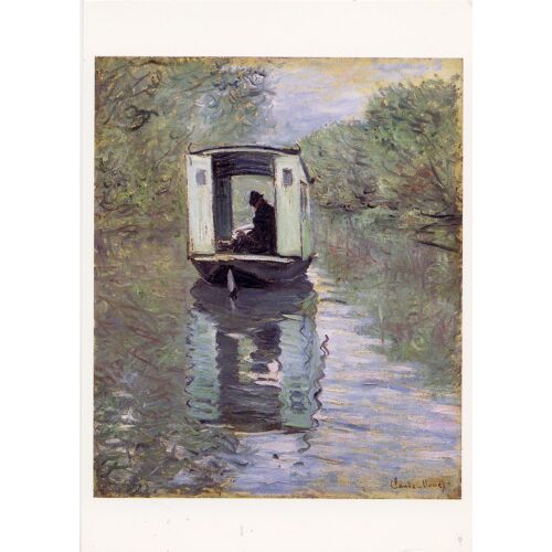 Claude Monnet, Le Bateau Atelier, 1878, Fondation Barnes