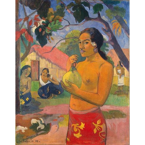 Gauguin Paul : Eu Haere Ia Oe - Puzzle 1000 Pièces