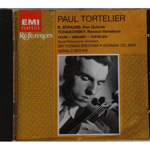 Strauss, Tchaikovsky, Faure, Debussy, Tortelier Tortelier, Violoncelle