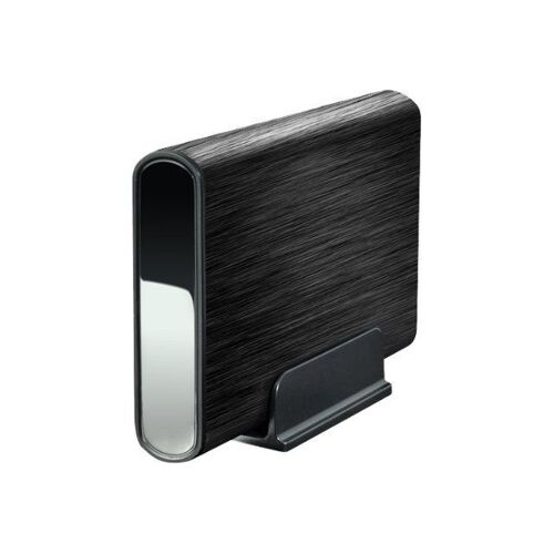 Suza Advance BX-306BK - Boitier externe avec design sans vis - 3.5" - SATA 3Gb/s - 300 Mo/s - USB 2.0 - noir