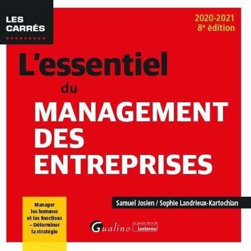 L'essentiel Du Management Des Entreprises