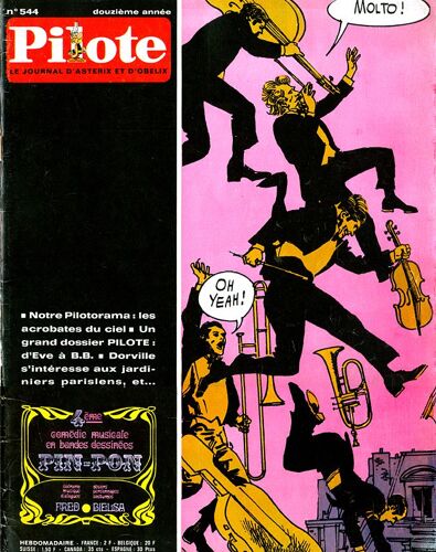 Pilote N° 544 - Le Journal D'asterix Et D'obelix