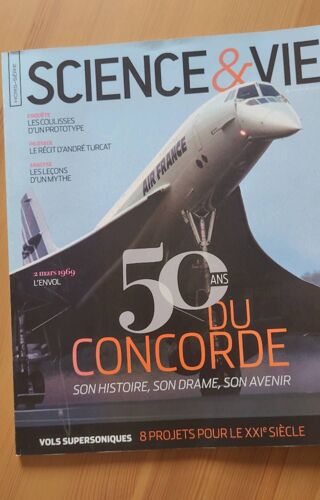 Science & Vie Hors Série Spécial. 50 Ans Du Concorde