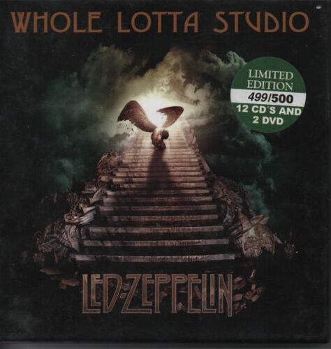 Whole Lotta Studio (Ltd 500 Copies 12cds & 2dvds Box Set) - Monaural Copy, Out-Takes, Rehearsals, Bbc Sessions, Cover