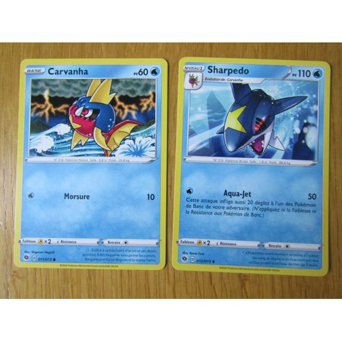 Carvanha 11/73 + Sharpedo 12/73 - La Voie Du Maitre
