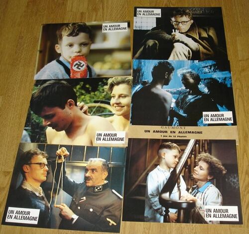 Un Amour En Allemagne - Jeu De 12 Photos D'exploitation Cinématographique Originale - Format 22x27 - De Andrzej Wajda Avec Hanna Schygulla, Piotr Lysak, Daniel Olbrychski - Année 1983