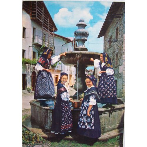 Folklore Italie  Carnici  Costume Udine