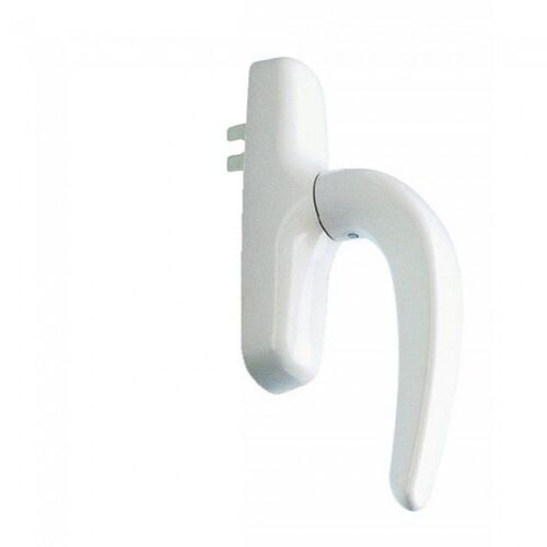 Crémone simple fourche Nefer midi FAPIM - blanc 9016 - 0757B-QX