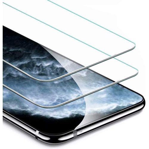 [Pack De 2 Protecteurs D'ecran Samsung Galaxy A11, Verre Trempe [Verre + Resine] Verre Trempe Avec [Bord Rond 3d] [Durete 9h] [Haute Definition]