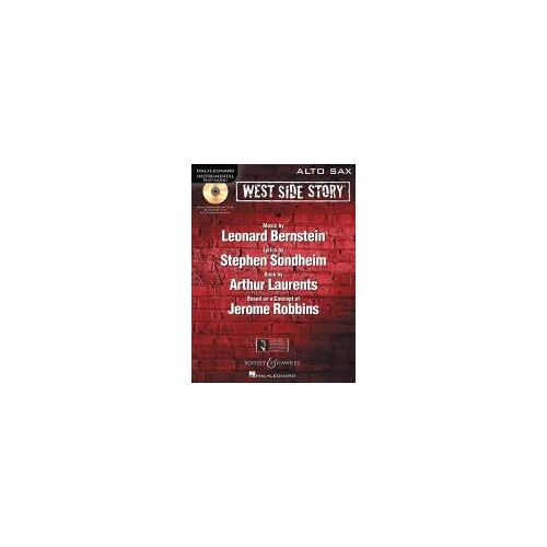 West Side Story For Alto Sax Instrumental Play-Along Book/Online Audio