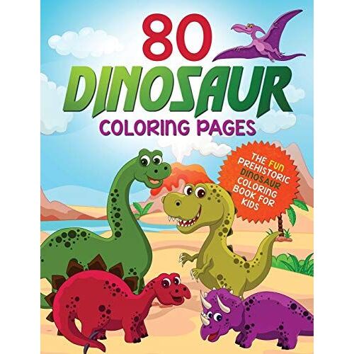 Jumbo Dinosaur Coloring Book