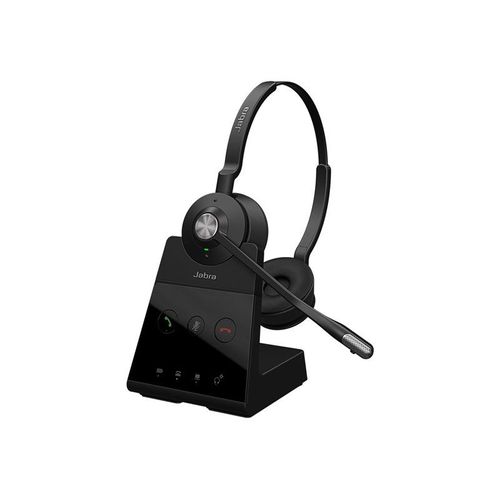 Jabra Engage 65 SE Stereo - Micro-casque - sur-oreille - DECT - sans fil - certifié Zoom, Certifié Google Meet, Certifié Amazon Chime, certifié pour Microsoft Teams Open Office, Works With...