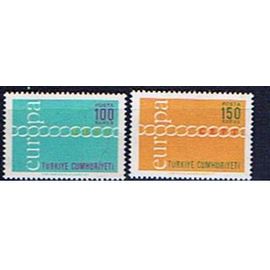 Turquie Europa Cept 1971 Neufs** Luxe