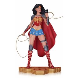 Dc Collectibles Wonder Woman The Art Of War Statue Par David Finch 19 Cm