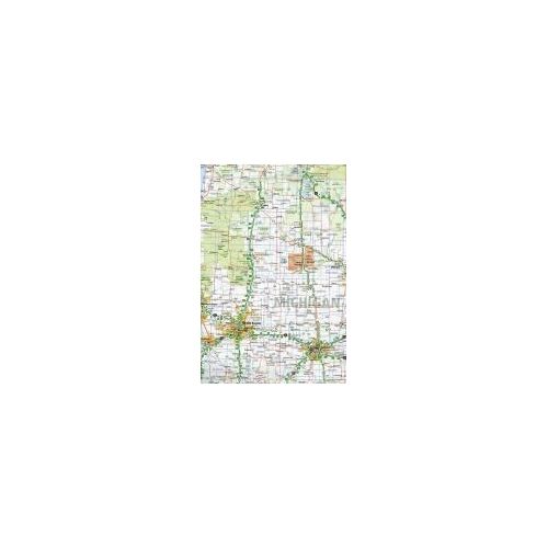 Hallwag Usa Road Guide 03. Great Lakes 1 : 1 000 000