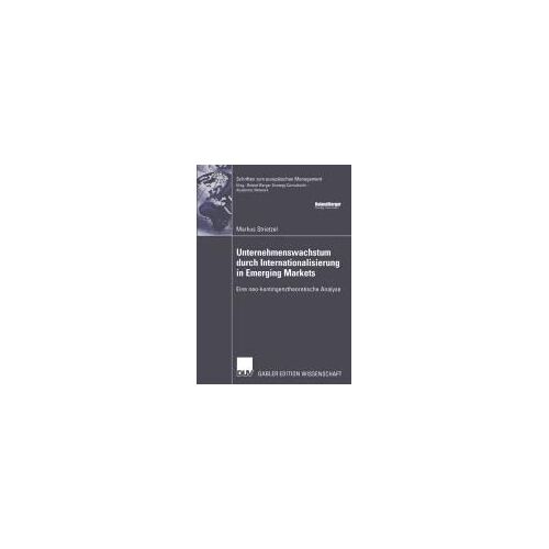 Unternehmenswachstum Durch Internationalisierung In Emerging Markets