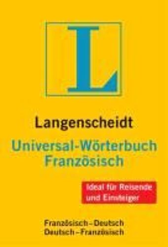 Langenscheidt Universal Worterbuch Franzosisch