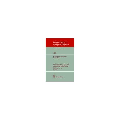 Foundations Of Logic And Functional Programming
