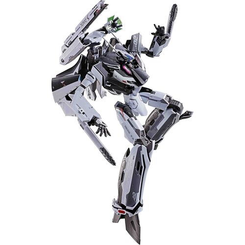 Dx Chogokin Macross Delta The Movie Vf-31f Ziegfried (With Messer Erefeld/Hayate Immelman On Board) Approx. 260mm Die-Cast & Abs&pvc Painted Poseable Figure [Import Japonais]
