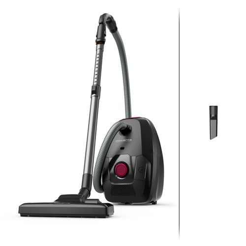 Rowenta Green Force Max RO4933EA - Aspirateur - traineau - sac - noir rouge