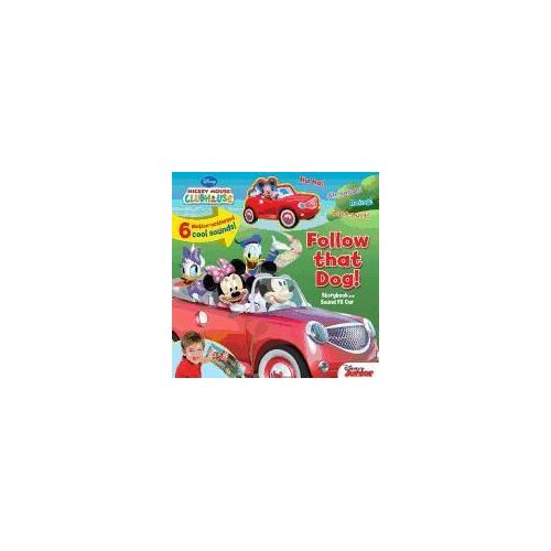 Disney Mickey Mouse Clubhouse Follow That Dog! Storybook And Sound Fx Car