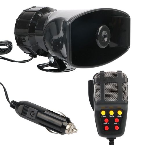 Système D'amplificateur D'urgence Avec Micro Et Pa,12v,100w,Sirène De Police,Klaxon,Mégaphone,Son,Klaxon De Voiture,Alarme,Haut-Parleurs - Type B