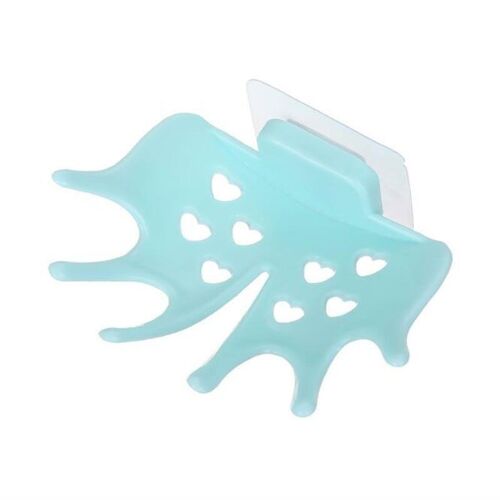 Boîte à savon en PVC, Design feuille d'érable, sans poinçon, forte adhésion, plats à savon, étuis de salle de bains, Drain porte-savon, accessoires plateau 1 pièce