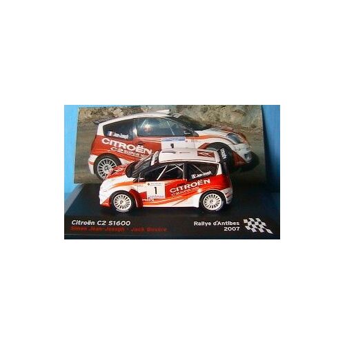 Citroen C2 S1600 #1 Jean Joseph Rallye Antibes 2007 Ixo 1/43 Boyere-Ixo