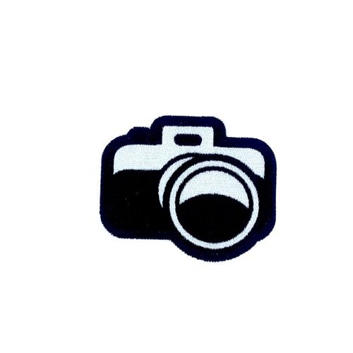 Patch Ecusson Brode Thermocollant Badge Appareil Phot Ref 3 Broderie