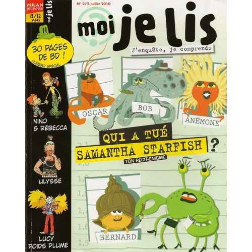 Moi Je Lis N°272 - Qui A Tué Samantha Starfish ?