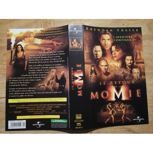 Jaquette Vhs Le Retour De La Momie