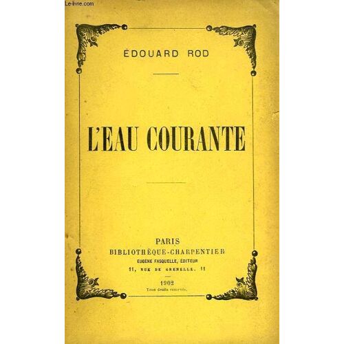 L'eau Courante