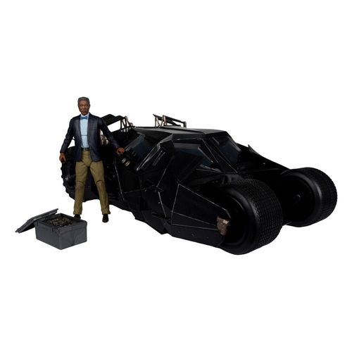 Dc Multiverse Véhicule Tumbler With Lucuis Fox (The Dark Knight) (Gol