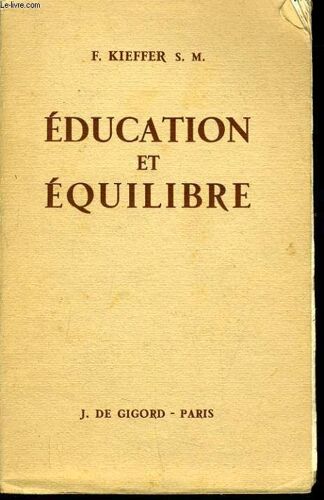 Education Et Equilibre