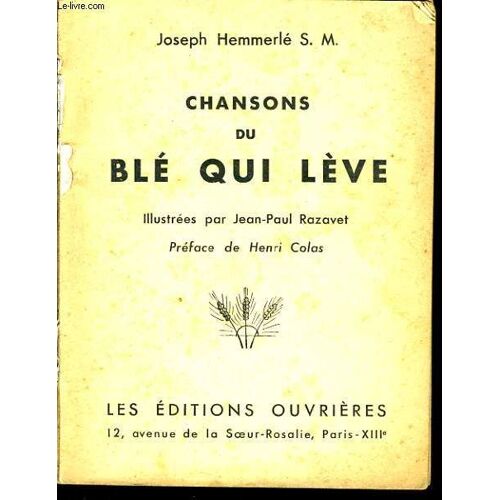 Chansons Du Ble Qui Leve