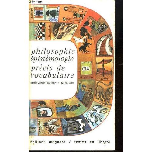 Philosophie, Epistemologie Precis De Vocabulaire.