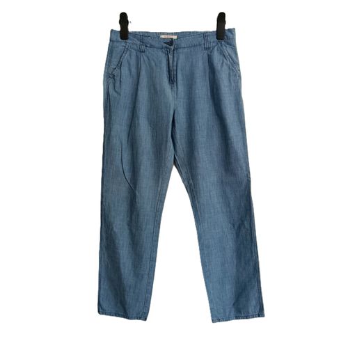 Pantalon Leger Bleu Clair. Camaieu. Coton. Taille 40