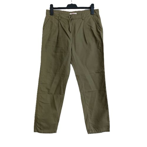 Pantalon Leger Vert Kaki. Camaieu. Coton. Taille 40