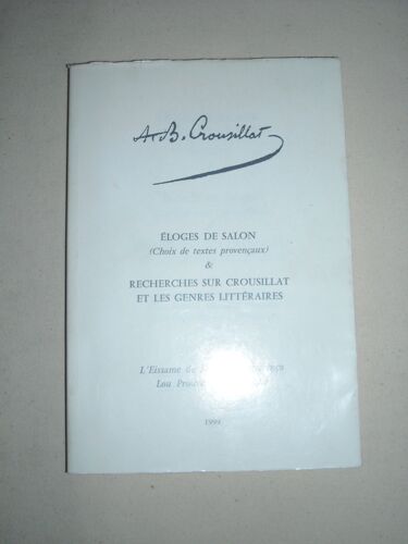 A.B. Crousillat - Eloges De Salon
