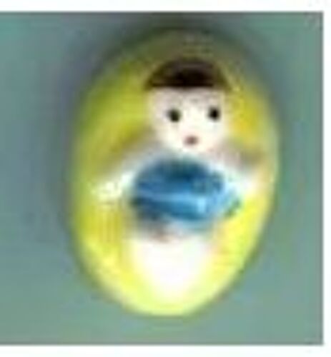 Fève Plate - Crèche : Jésus