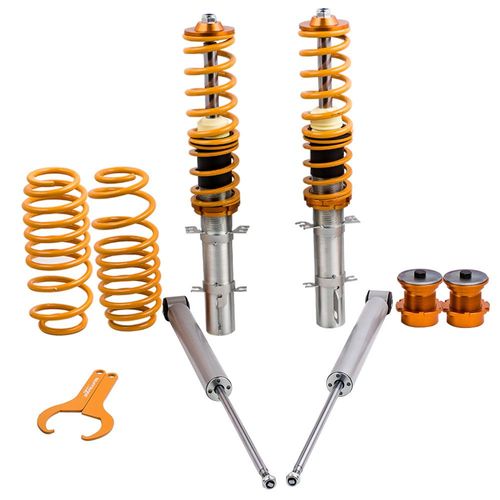 Kit De Suspension Amortisseurs Pour Vw Golf Mk4 1.8 T Turbo Réglable Coilover
