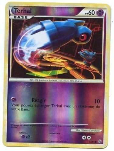 [Carte] Pokemon De Base "  Terhal " N°44/95