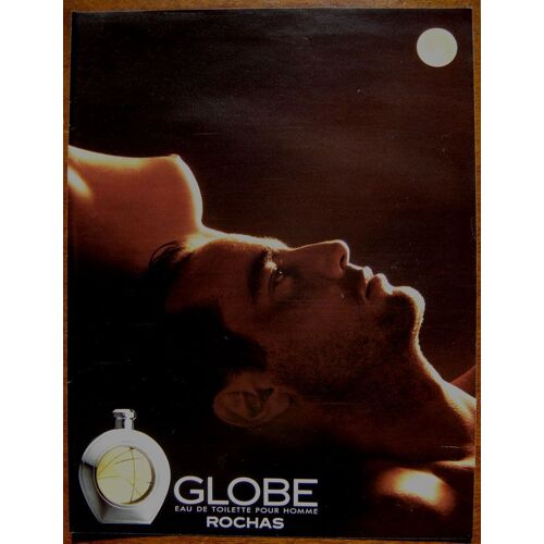 Publicité Papier - Eau De Toilette "Globe" De Rochas De 1992