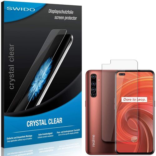 Film De Protection D'écran Pour Realme X50 Pro 5g [Crystal-Clear] Transparent, Sans Bulles, Extrêmement Résistant, Anti-Empreinte Digitale - Film Protecteur