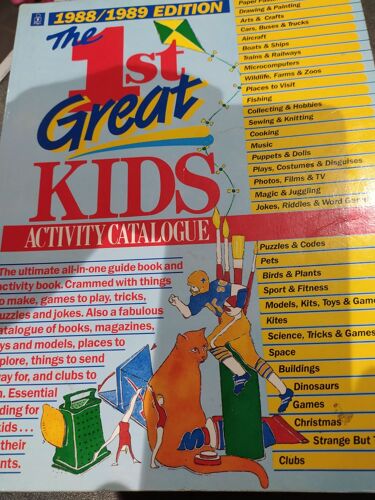 First Great Kids Activity Catalogue (Piccolo Books)