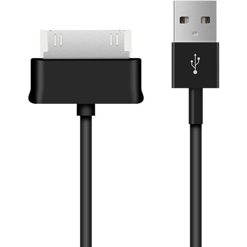Chargeur Compatible avec Samsung Galaxy Tab 1/2 10.1/Tab 2 7.0/Note 10.1 - Chargeur pour Tablette Câble USB 2.0 30 Broches - Noir