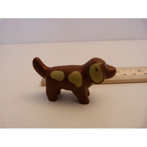Chien Marron Foncé Moucheté Playmobil