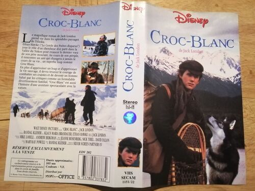 Jaquette Vhs Croc Blanc