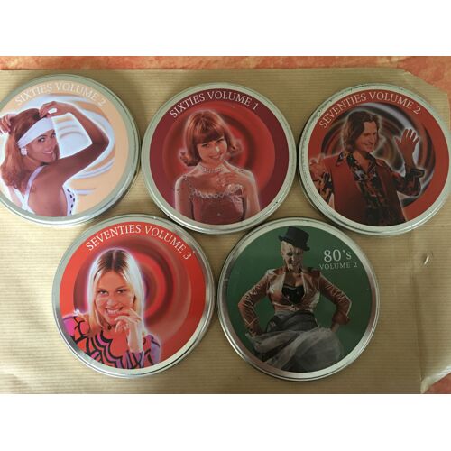 De Topmerken Bing 97 Des Marques - Lot 10 Cd En Boites Métalliques -,